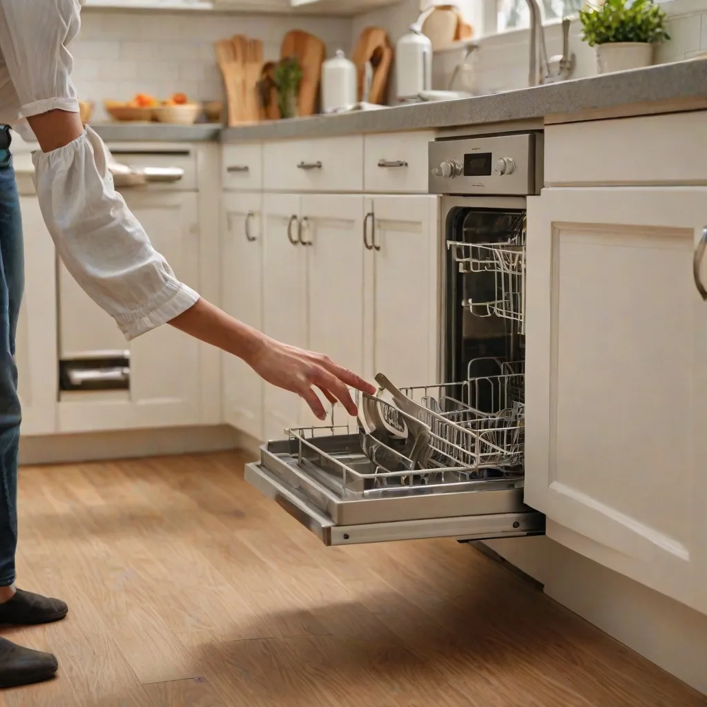 Jak bezpiecznie wyciągnąć zmywarkę z zabudowy? Krok po kroku