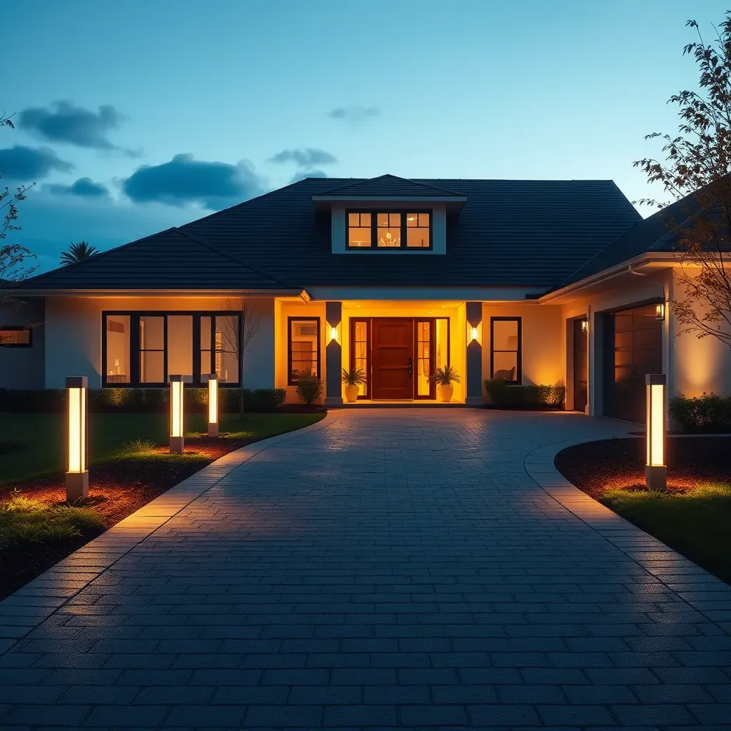 Czy warto zdecydować się na oświetlenie podjazdu?