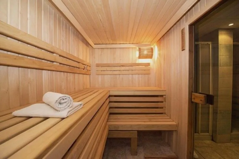 Sauna w łazience